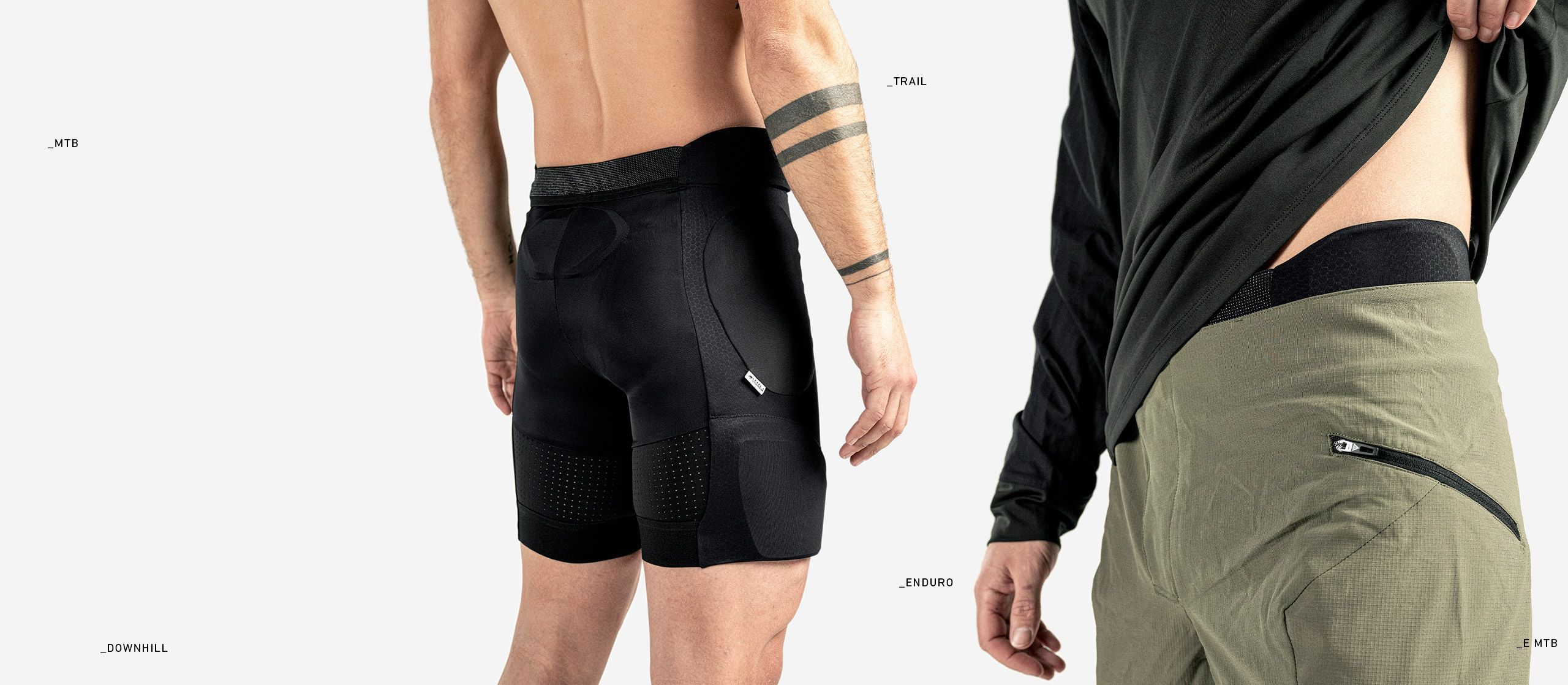 Bluegrass Arto Shorts mountain bike protective undershorts for downhill, BMX, and enduro