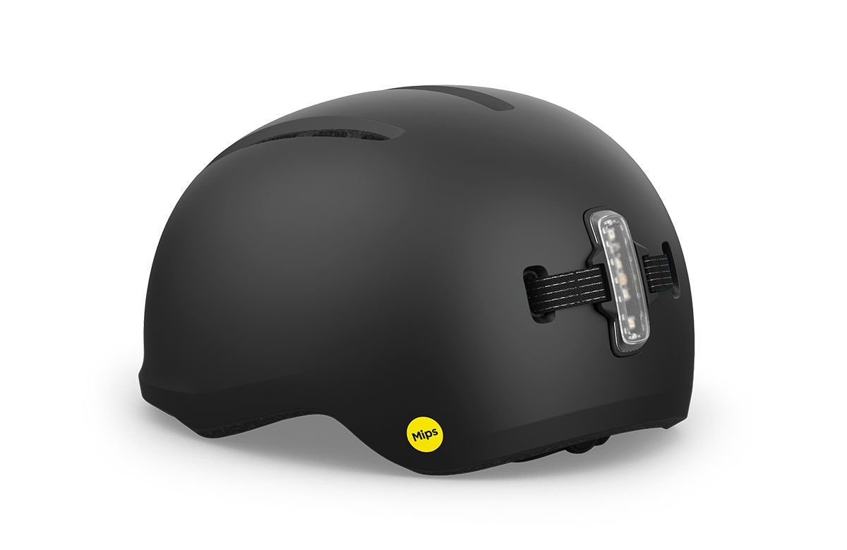 MET Vibe Mips is an E-Bike Commuter Urban Helmet with rear USB LED light, NTA 8776 Certified.